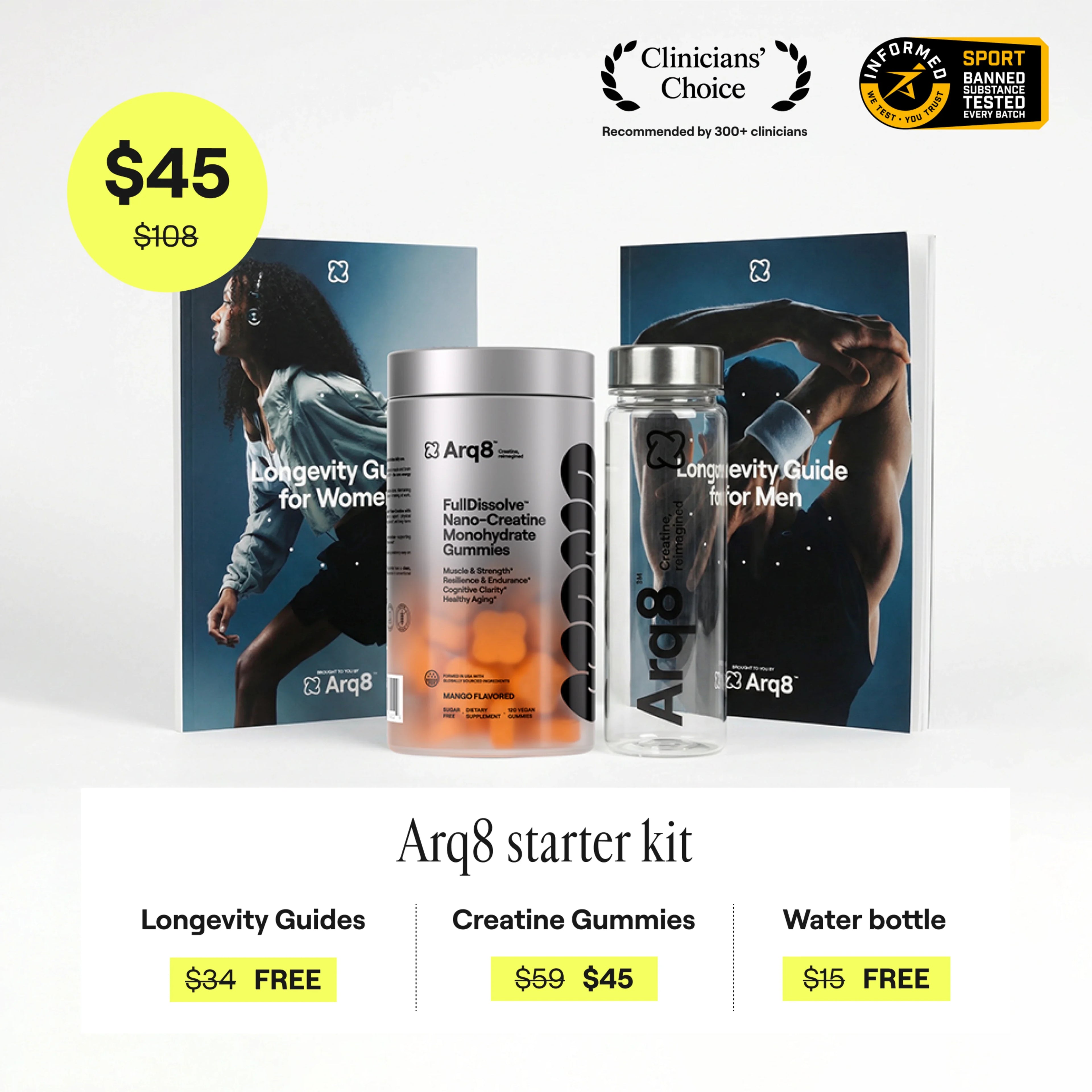 Arq8™ Creatine Monohydrate Gummies